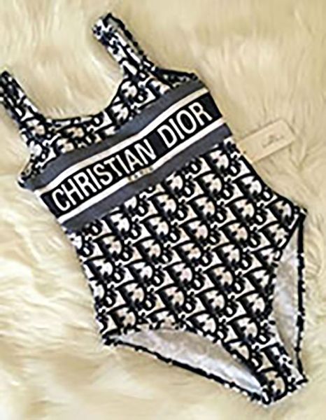 

suit bathing letter red designers one piece swimwear for women luxury female bikini swimsuit