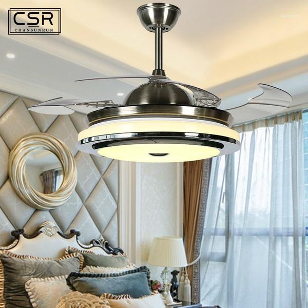 

modern invisible bladeless ceiling fan for bedroom ventilador de techo con luces led ceiling fan light with remote control1
