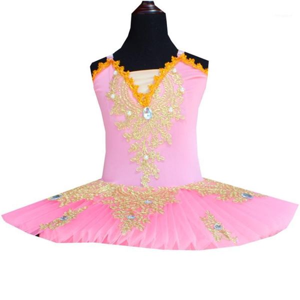 

2019 real limited leotard ballet tutu ballet dress tutu for swan lake crystal embroidery lace costume ballerina kids dancewear1, Black;red
