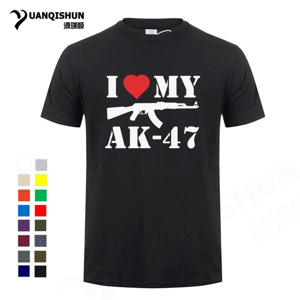 

бутик mens i love my gun ak 47 ak47 мода дизайн прохладный логотип тройники 16 цветов soft tshirt спорта толстовка с капюшоном толстовка муж