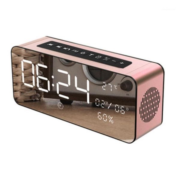 

other clocks & accessories a10 wireless speaker subwoofer fm alarm clock temperature el audio outdoor speaker1