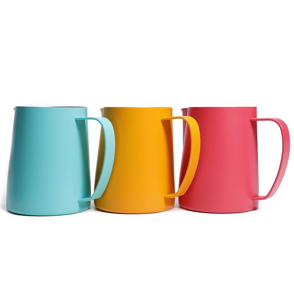 

frothing stainless steel milk pitcher 12 / 20 oz (350/600ml) q0109