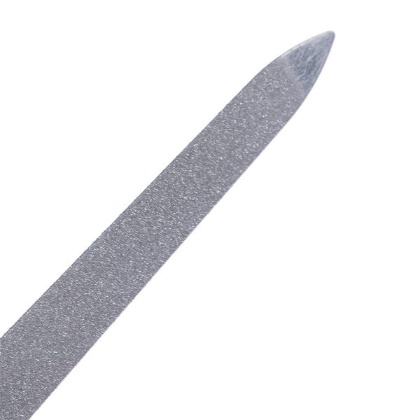 

black handle sandpaper nail files double sided sanding manicure tool for uv gel polish strong manicure grooming nail art tool swy wmtpxi