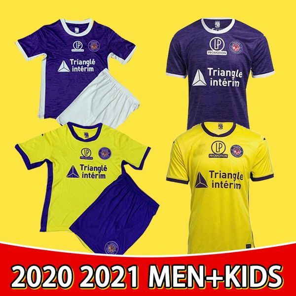 

20 21 toulouse fc maillot de foot home away soccer jerseys rhys deyaegere healey anriste amian moreira 2020 2021 football shirt, Black;yellow
