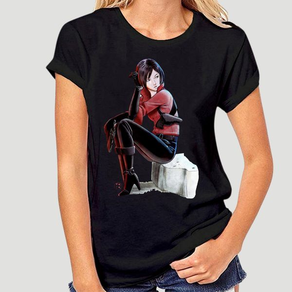 

ada wong tribute summer short sleeve residented evil zombie game hipster ofertas casual 0476a sport hooded sweatshirt hoodie t shirt