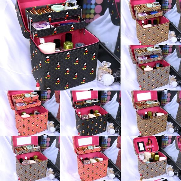 

zvvio bagstorage double-layer large-capacity bagstorage bag bag box cosmetic box portable multi-layer cosmetic case portable mdrys