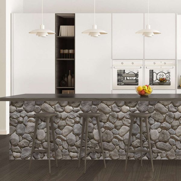 

amj brick rock college dormitory renovation wall paste simple wallpaper