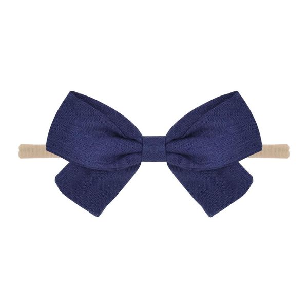 

12 colors solid nylon baby headband for kids girls hair bow elastic hair band newborn hairbands turban headwear hair accessories q bbyzcu