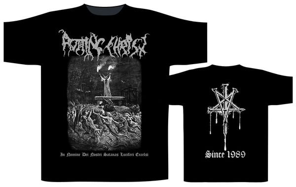 

rotting christ 'in nomine dei nostri' new official cute tatoo lover fashion new arrival simple sport hooded sweatshirt hoodie t sh