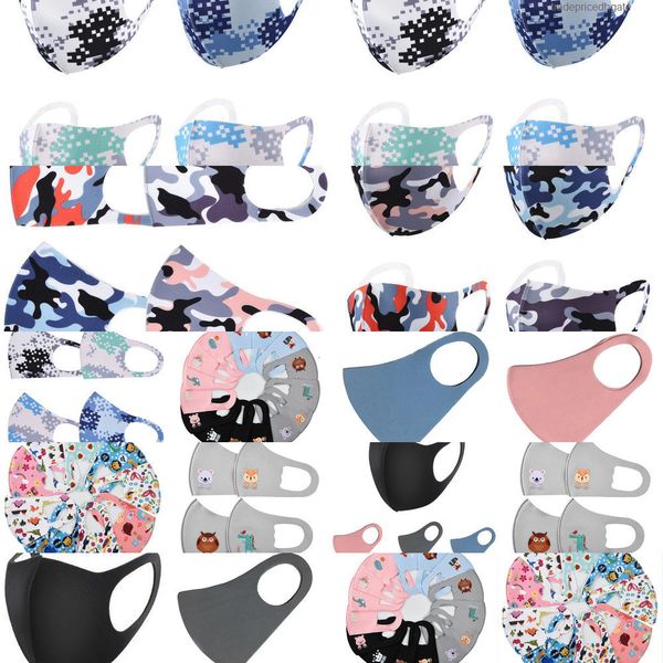 

respirator dust face camouflage cover pm2.5 mask anti dustproof washable reusable ice silk 6ic6 ck72