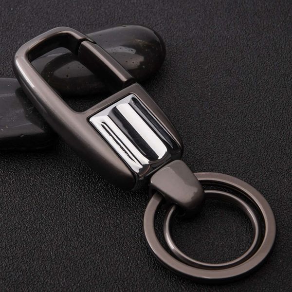

men's waist creative car key chain ring can be removed y, Silver