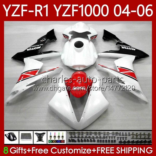 Kit bodywork per Yamaha YZF R 1 1000 cc YZF1000 YZF-R1 2004 2005 2006 Body OEM 89NO.118 YZF R1 1000CC 2004-2006 non gara !! YZF-1000 YZFR1 04 05 06 carenatura moto