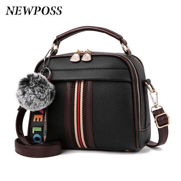 

hbp vintage pu leather ladies handbags women messenger