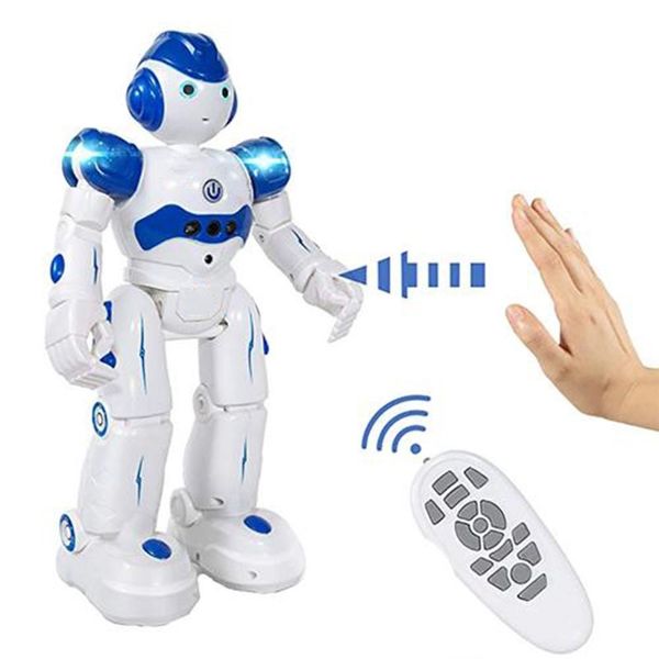 

educational intelligent rc robot remote control programmable robotics toy kids birthday gifts y200413