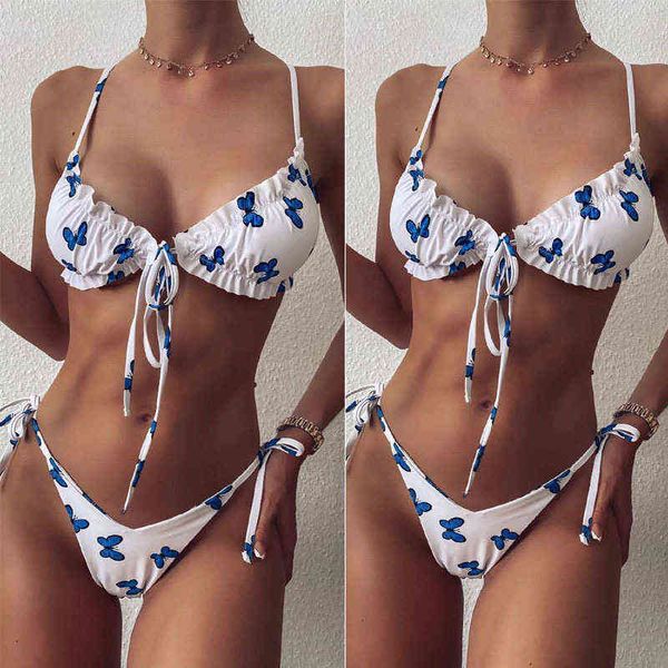 

luxury designer women' swimwear bikini 2022 outer single spring swimsuit ed swimsuit lace up thong women' bikini, Red;black