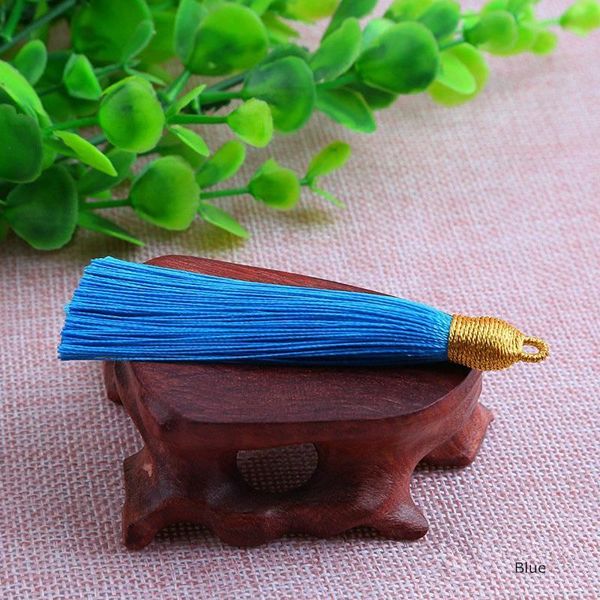 

5pc chinese style gold wire ring tassel fringe diy craft supplies curtain garment sewing crafts accessories decorative pendant h sqcmbv