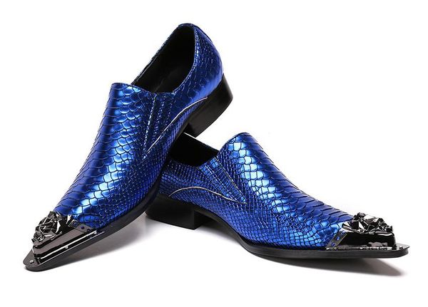 

dress shoes fashion formal men genuine leather pointed toe wedding plus size business, Black