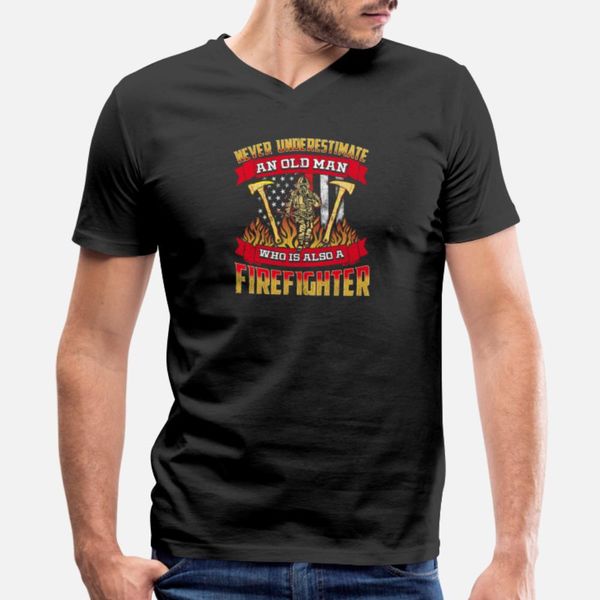 

never underestimate an old man who is firefighter designers graphic t shirt crewneck anime casual tracksuit hoodie sweatshirt