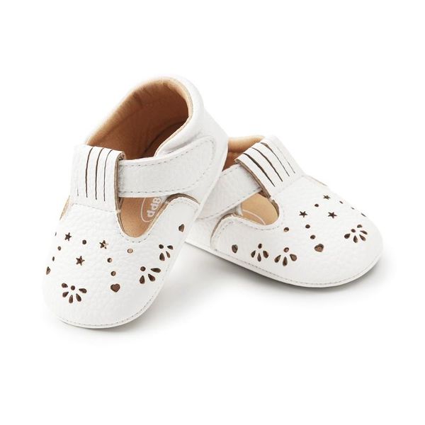 

casual children pu shoes girls breathable soft shoes cute baby princess hollow first walkers