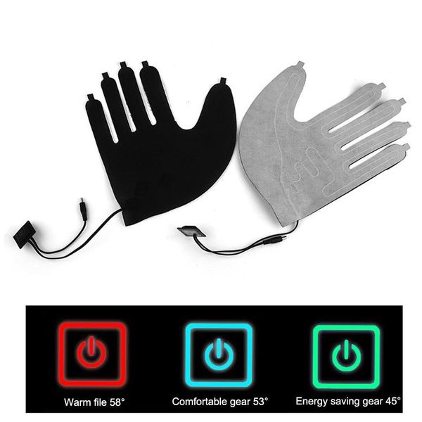 

factory2xo3gloves electric pads lithium battery power 1pcs five-finger supply three-speed thermostat switch heating shee