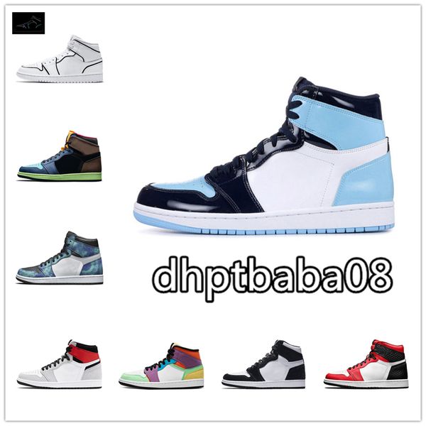 

selling jumpman 1 1s basketball shoes athletics sneakers running shoe for women sports torch hare game royal pine green court 36-45, White;red