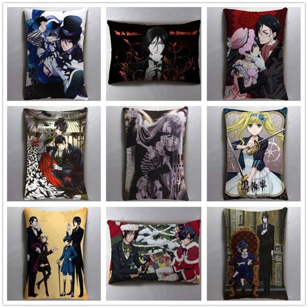 

anime manga kuroshitsuji black butler ciel 40*60cm pillow case cover seat bedding cushion 002