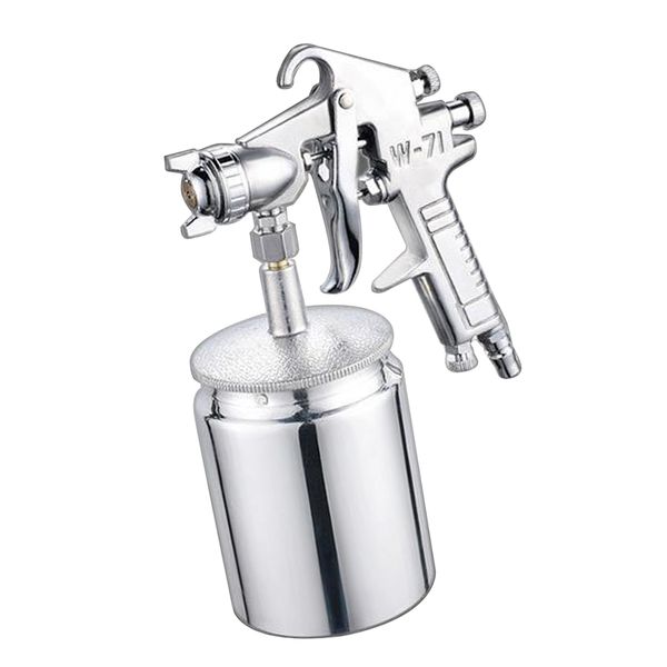 

spray gun with 600ml cup siphon feed spray gun car toy repair tool w-71