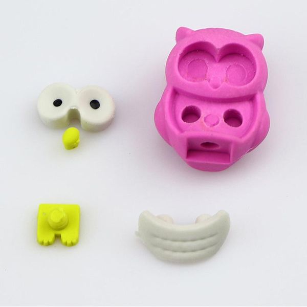 

1 шт. новинка сова съемные резиновые ластики creative cawaii mini erasers канцтовары школьные принадлежности papelaria подарок для детей h w