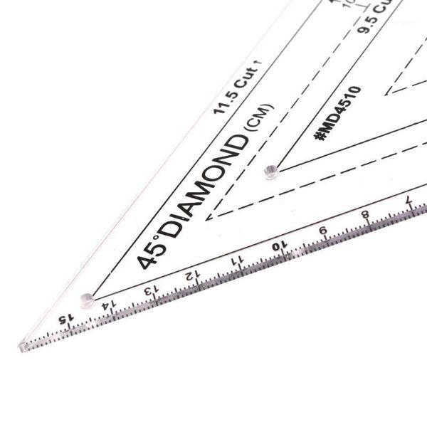 

sewing scale cutting craft scale rule drawing tools ruler acrylic patchwork craft quilting ruler cutting rulers diy sewing t1, Black