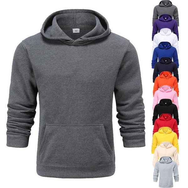 

2021 men hoodies hooded casual hip hop streetwear long sleeves sweatshirts women boys winter coats, Black