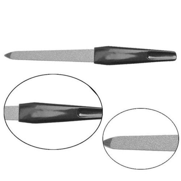 

5pcs dayfuli metal double sided nail files edge manicure grooming diy pro manicure pedicure tool na qylarr