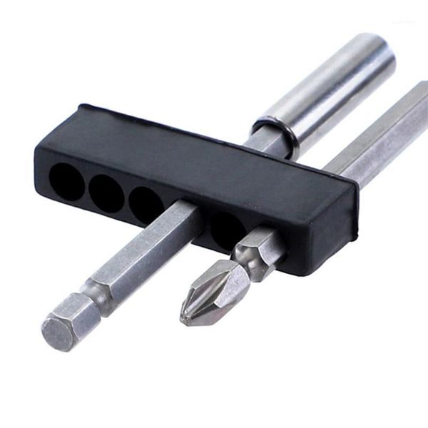 

5pcs home screw bits durable organizer multipurpose practical screwdriver storage deck accessories hex shank portable plastic1