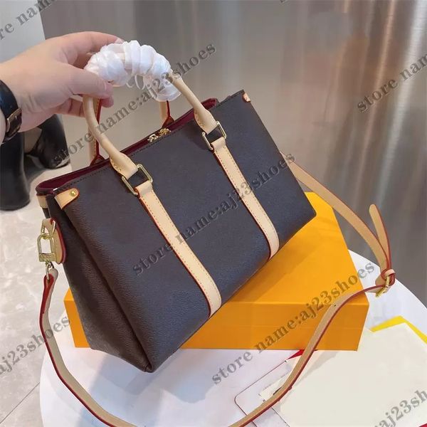 

soufflot bb mm designer bag monograms letter flower vintage handbags cross body totes versatility business shopping bag