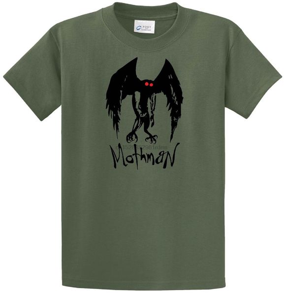 

mothman moth man prophecies pt pleasant w paranormal monsters scary custom printed casual short sleeve tee sport sweatshirt hoodie t shirt