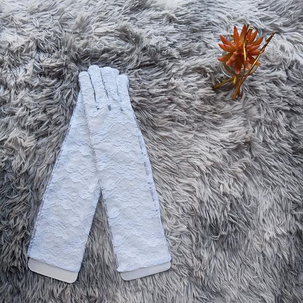 

white red black pink lace gloves women elbow length full finger bridal long gloves wedding gloves gants de mariee accessories h sqcstf