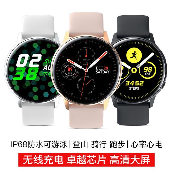 

smart sg2 round screen wirels bluetooth 5.1 heart rate ecg sphygmomanometer step call reminder waterproof bracelet