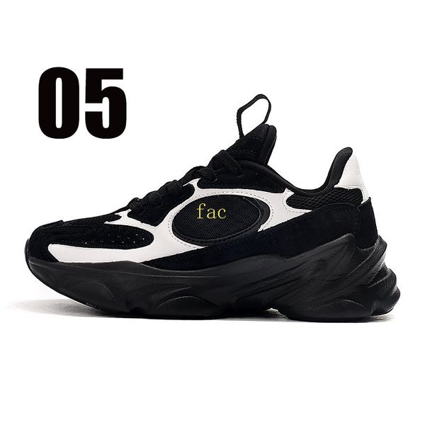 

treeperi fashion chunky 5.0 running shoes us 7 eur 40 black white for men sneakers