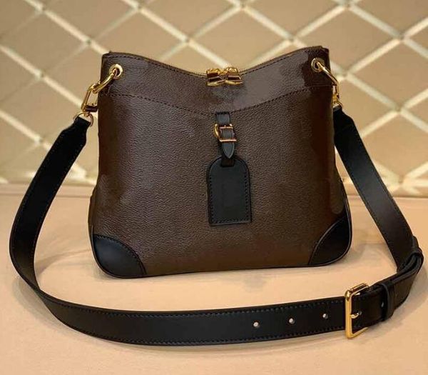 

original women real leather shoulder bag odeon totes handbags flower pattern ladies messenger crossbody bag m45353 m45355