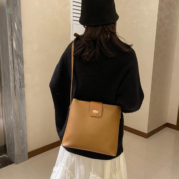 

fashion pu leather simple shoulder bags for women 2021 new commuter totes ladies large crossbody bags travel handbags purses hot