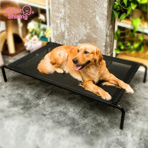 Cordial Brilhante Respirável Four Seasons Kennel Bed Pad em Verão Gato Pet Barrante Cão Refrigeração Mat LJ200918