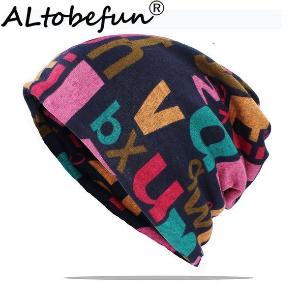 

beanie/skull caps altobefun winter autumn hat men women teenager thin girl scarf multifunction skullies beanies vintage cap aht1821, Blue;gray