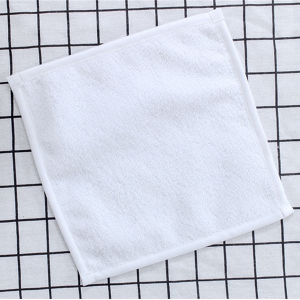 

30*30cm sublimation kerchief thermal transfer plain white printed kerchief towel portable washable washrag hand towel sale f102303