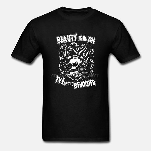 

men funny cool beauty is in the eye of the beholder rpg table hoodie designers t shirts sweatshirt