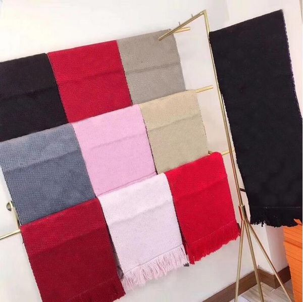 

with box gift bag receipt tag scarfs for women winter mens scarf luxe pashmina warm fashion imitate wool cashmere scarves 20ss, Blue;gray