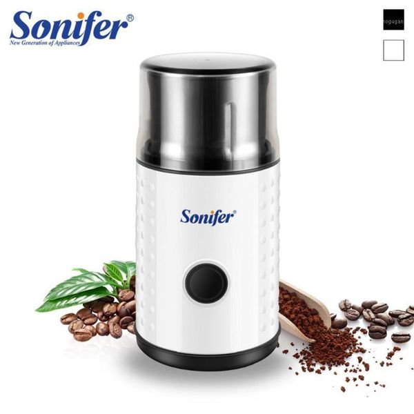 

electric coffee grinder maker beans mill herbs nuts stainless steel 220v sonifer1
