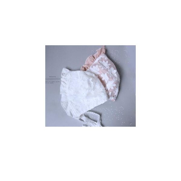 

baby girl hats solid color baby hats & caps for 0-6 months newborn babies knitted hat with lace qylhdd, Yellow