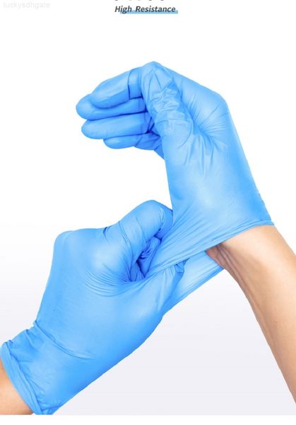 

factoryaslecare disposable nitrile intco 100pcs protective for your home, cleaning checking gloves