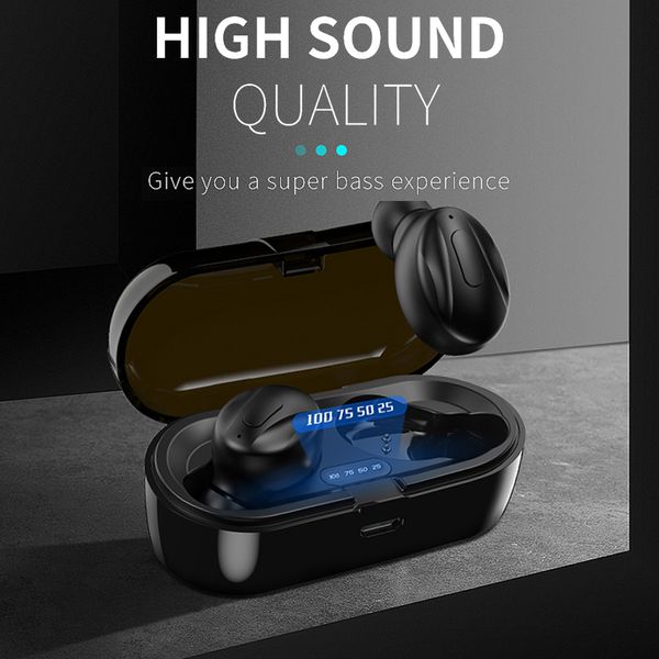 2022 XG13 tws Auricolari per telefoni cellulari nell'orecchio mini wireles bluetooth5.0 Auricolari auricolari vivavoce Cuffie stereo per iPhone Samsung cellulare DHL