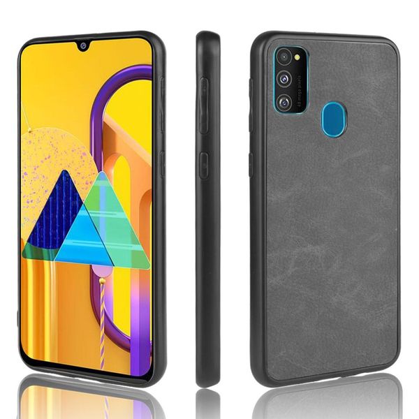 

for galaxy m21 shockproof sheep skin pc pu tpu case