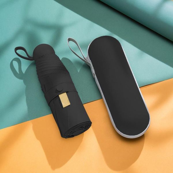 

мини-капсула зонтик 5 складной дождя защита от солнца upf50 зонт parapluie складной женщины карман umbrellara в женщины yxllkp garden_light